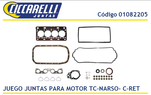 RENAULT CLIO II TWIN 1.2L16V D4F-D- C/RETENES JMTC