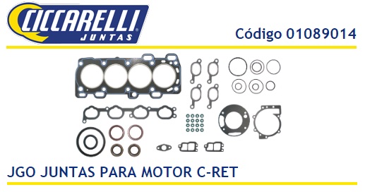 RENAULT LAGUNA 2.0 16V N7Q MOT. VOLVO C/RETENES  -JMTC