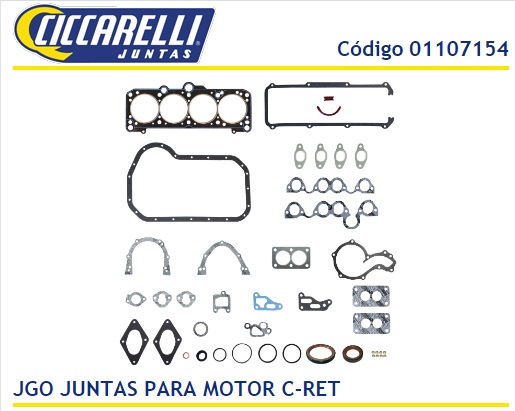 VOLKSWAGEN GACEL-GOL-SENDA-SAVEIRO 1.6-1.8 AUDI ESCORT NAFITA CARBURADOR C/RETENES -JMTC
