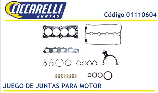 CHEVROLET AVEO 1.6 16V G3 MLS- C/RETENES JMTC