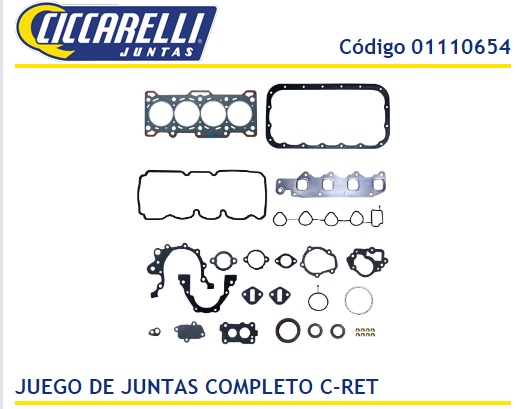 CHEVROLET SPARK 1.0 8V DAEWOO C/RETENES -JMTC