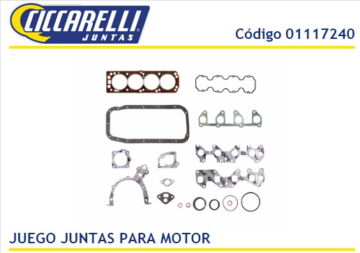 CHEVROLET CORSA  1.6 8V JUNTATAPA VALVULA DE GOMA -JMTC