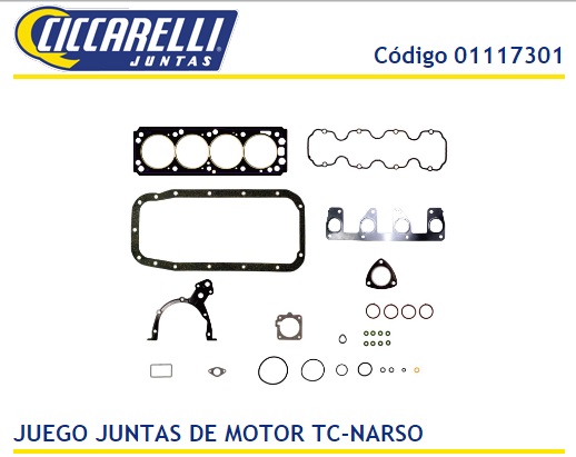 CHEVROLET CORSA AGILE CELTA PRISMA SUZUKI FUN 1.4 HASTA 2013 -ECONOFLEX (TC NARSO) - JMTC