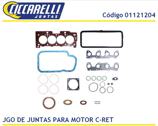 PEUGEOT 106-205 TU3JP 1.4 8V QUBO BLOCK ALUMIO INYECCION C/RETENES
