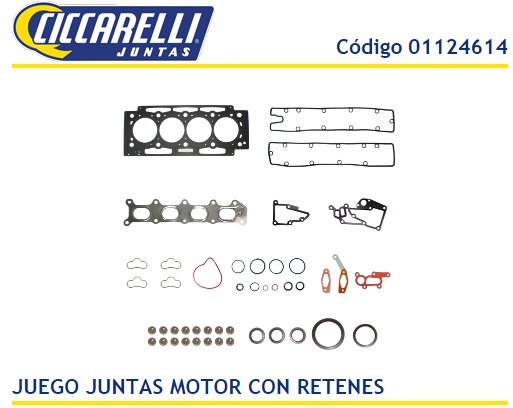 PEUGEOT 307 406 2.0  16V EW10A CITROEN C4  C/RETENES -JMTC
