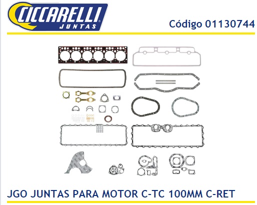 MERCEDES BENZ OM352A -1517 TURBO TC 100MM C/RETENES -JMTC