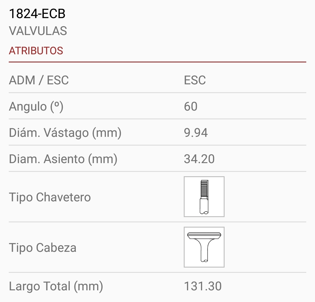 M.BENZ OM616 10X34X131 CAB. CON ROSCA 30º