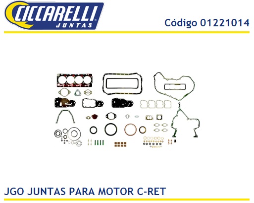 CUMMINS 4BT 3.9 C/RETENES -JMTC