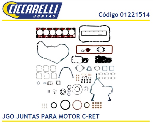 CUMMINS 6B-6BT-6BTAA 5.9 C/RETENES    ORIG
