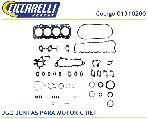 TOYOTA DYNA-LANDCRUISER 3.0L D 1KZ 1/TAPA CILINDRO MULTILAMINA  C/RETENES  JMTC