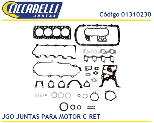 TOYOTA HILUX 2.8L DIESEL 3L C-T C/RETENES -JMTC