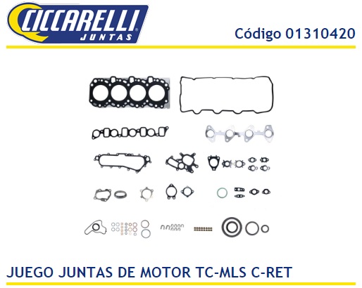 TOYOTA HILUX TD 3.0 16V 1KD C/RETENES MLS -JMTC