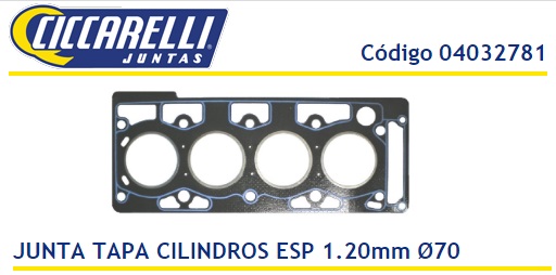 FORD FIESTA -KA 1.0 ZETEC ROCAM CIL.68.7MM-TC