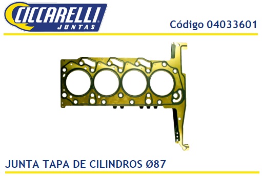 FORD RANGER TRANSIT TDCI 2.2 16V PUMA CVRA-CYRA 1.15MM 86MM MULTILAMINA  -TC