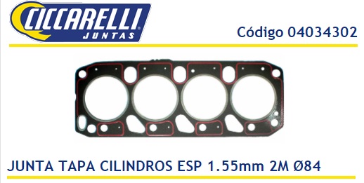 FORD FIESTA ESCORT 1.8 D TD GUIA 15MM 1.55 2M-TC