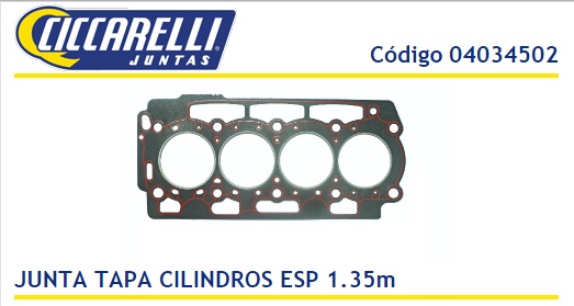 FORD FIESTA/PEUG DV4 1.4 8V HDI-1.35-2M CIL. 73.7MM-TC