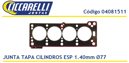 RENAULT CLIO ENERGY 1.4 8V  CIL. 75.8MM -TC