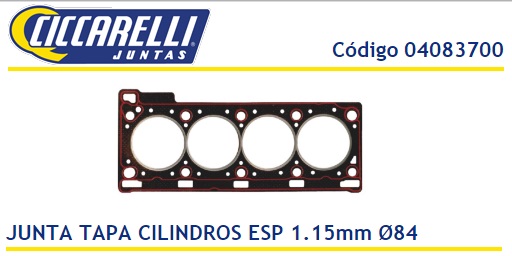 RENAULT CLIO II SPORT LAGUNA-MEGANE-SCENIC 1.8-2.0 16V F4P F4R 82.7MM  - TC