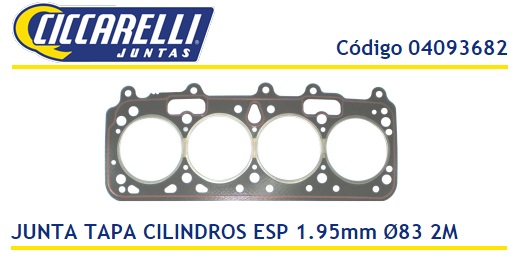 FIAT PALIO-SIENA STRADA FIORINO DUCATO 1.7 1.9 TD DIESEL TURBO 1.95MM 2M -TC