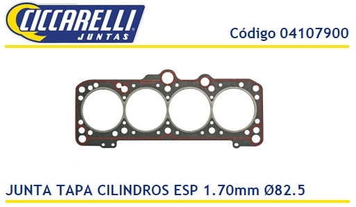 VOLKSWAGEN CARAT-GOL GOLF POINTER SANTANA QUANTUM 2.0 8V  AUDI 2000 82.5MM -TC