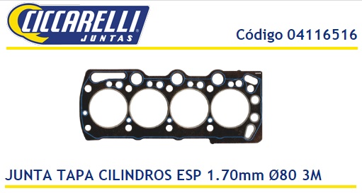 CHEVROLET CORSA COMBO 1.7 DIESEL-1.70MM -3M-TC