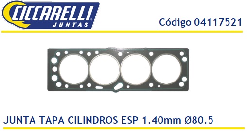 CHEVROLET CORSA TIGRA 1.6 16V 79MM -TC