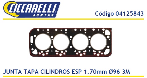 INDENOR XD2 XD3 505 504 TD 1.73 MM 3M 94MM-TC