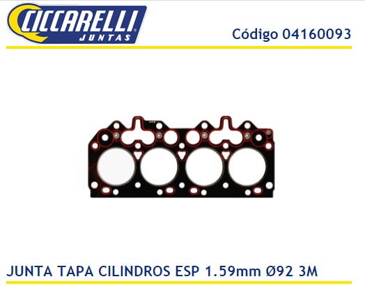 FORD RANGER CHEVROLET S-10 MERCEDES BENZ SPRINTER MAXION 2.5 -1.59-3M CIL. 90.74MM-TC