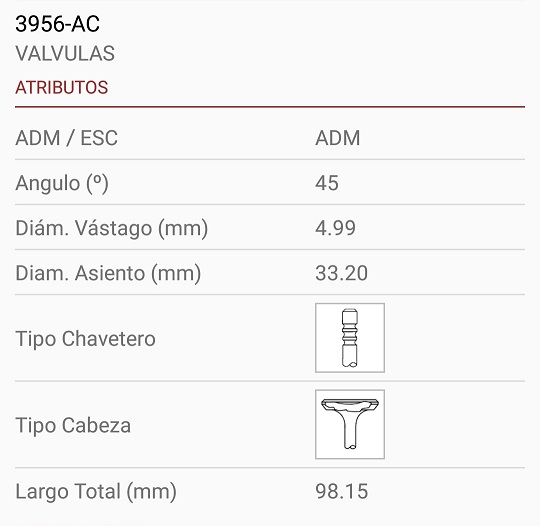 FIAT FIRE 1.4 8V PALIO SIENA STRADA PUNTO 5X33X98 3R. 45º