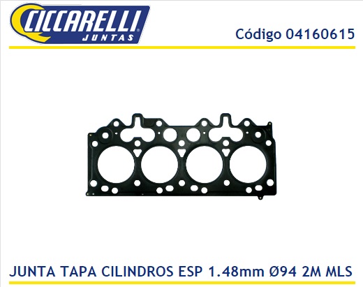 FORD RANGER 2.8 MAXION POWERSTROKE-1.48 -2M CIL. 93MM- MULTILAMINA -TC