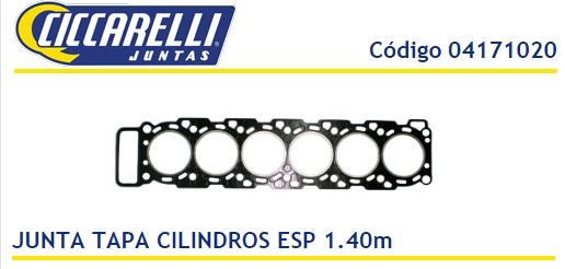 CHEVROLET SILVER-MWM 4.2 TD 6C-SPRINT 6.07 1.40MM -TC