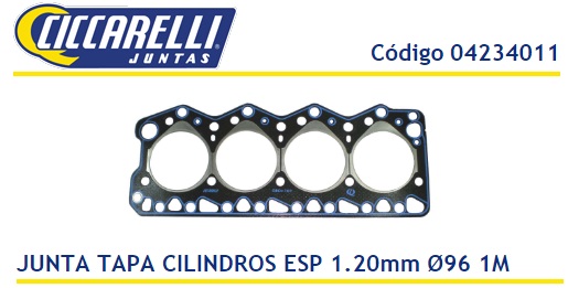 FIAT IVECO DAILY-DUCATO 2.8 D TD INYECCION INDIRECTA 1.20-1M-TC