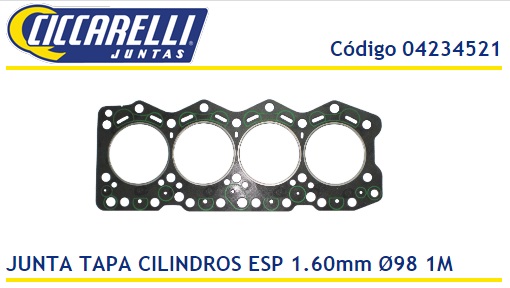 FIAT IVECO DAILY 48.10 DUCATO 2.5 D/TD INYECCION DIRECTA 1M 1.60MM-TC