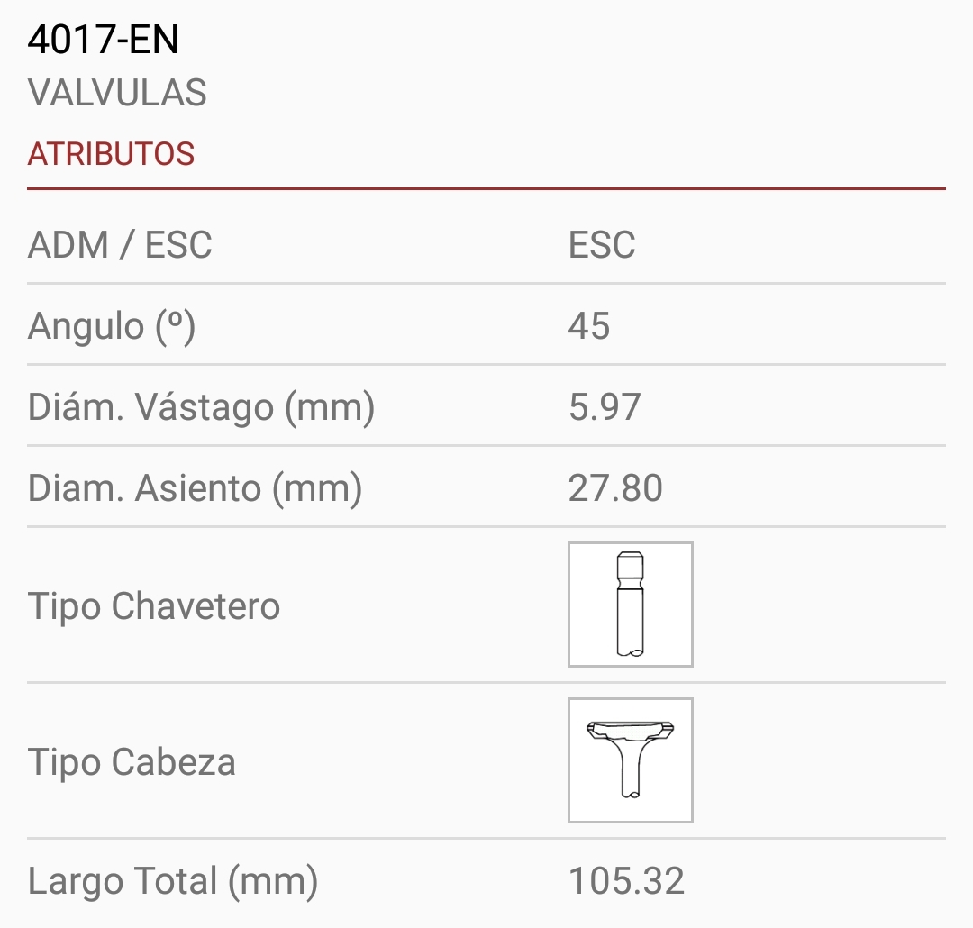 TOYOTA HILUX 1KD 3.0 16V 6X28X105 1R. 45º