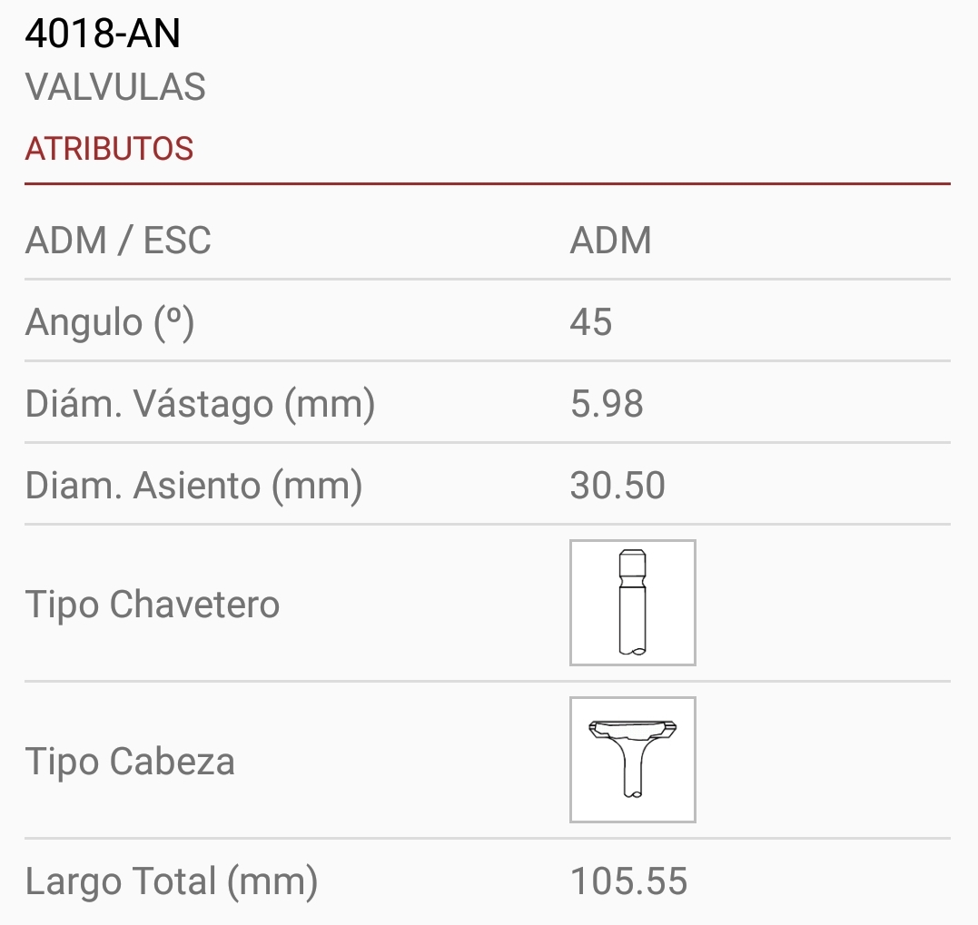 TOYOTA HILUX 2KD 2.5 16V  6X30X105 1R. 45º