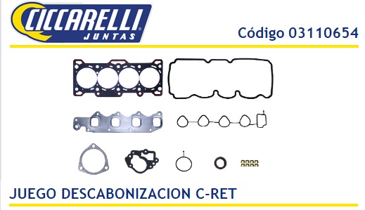 CHEVROLET SPARK 1.0 8V DAEWOO C/RETENES JD