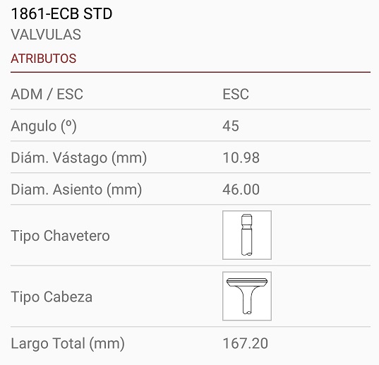 VOLVO TD 100A/B TURBO MOD.74 11X45X167 1R. 30º
