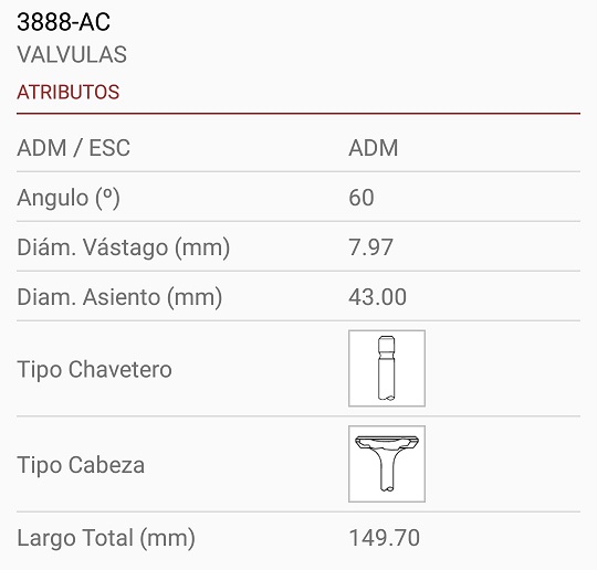 VOLVO D7E 6CIL. DIESEL 8X43X150 1R. 30º