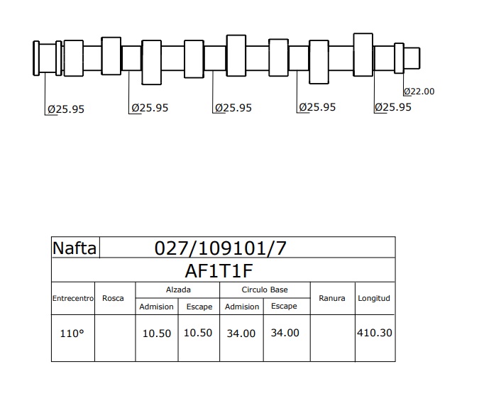 VOLKSWAGEN GOLF GOL ORION  MI 1.6 1.8 INYECCION BOTADOR  HIDRAULICO 5 APOYOS