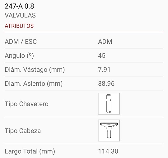 PERKINS 3-152/4-203/6-305 PF CADENERO  7.91X39X114 1R. 45º