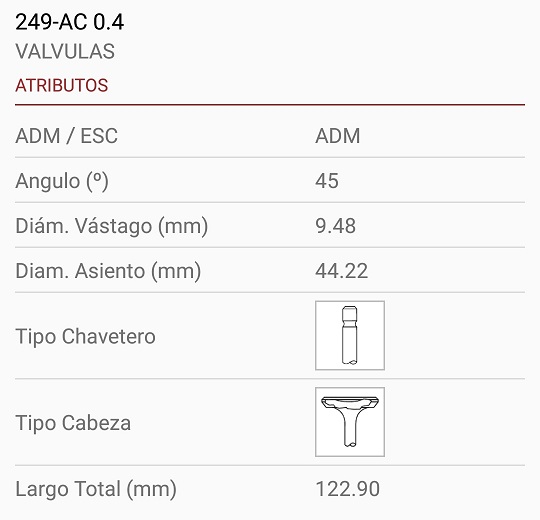 PERKINS 4-236/6-354 9.60X44X123 1R. 45º