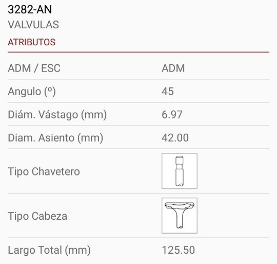 NISSAN PATHFINDER VG30E/30T 3.0 7X42X124 TRABA ANCHA 45º