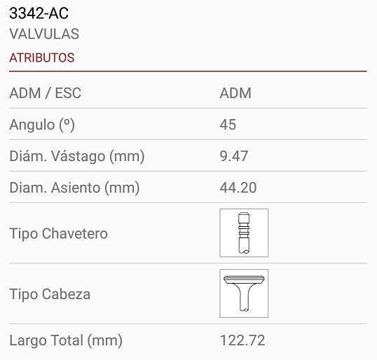 CHEVROLET D 20 MAXION S4 9.50X44X123 3R. 45º