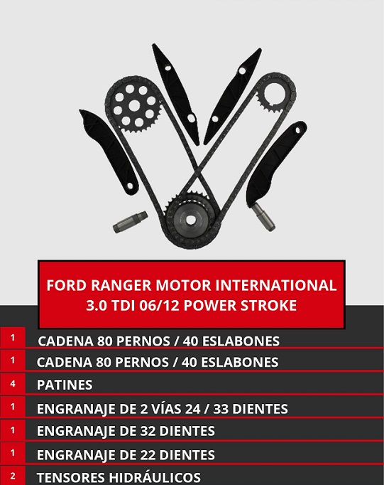 FORD RANGER INTERNATIONAL 3.0 TDI POWER STROKE