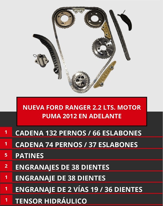 FORD RANGER PUMA 2.2 TDCI