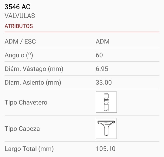 MWM SPRINT4.07 6.07 2XCIL 7X33X105 3R. 30º
